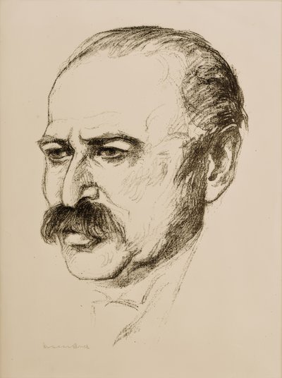 Kis-Ury portréja alkotó: Hermann Struck
