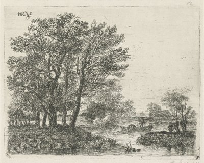 Halászok egy csónakban alkotó: Hermanus Jan Hendrik van Rijkelijkhuysen