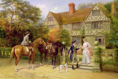 A két rózsa alkotó: Heywood Hardy