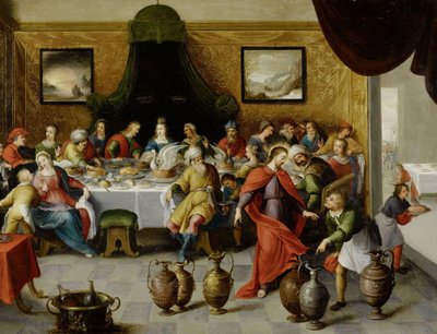 Házasság Kánában alkotó: Hieronymous Francken III