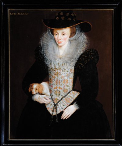 Lady Bennet, 1509 körül (olaj, fedélzeten) alkotó: Hieronymus (attr. to) Custodis
