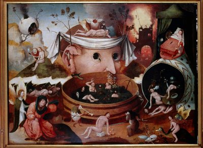 Tondailus látomása alkotó: Hieronymus (follower of) Bosch
