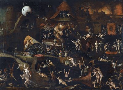 Descent to Hell – A pokol megrázkódtatása, Bosch, Hieronymus alkotó: Hieronymus (school of) Bosch