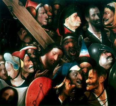 Kereszthordozás, c1480-1516 alkotó: Hieronymus Bosch