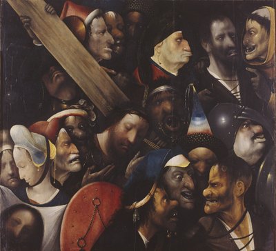 A keresztet hordozó Krisztus, 1515-1516 alkotó: Hieronymus Bosch