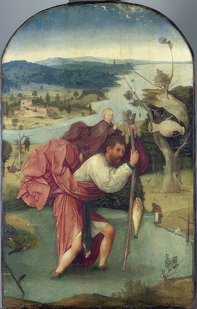 Szent Kristóf alkotó: Hieronymus Bosch