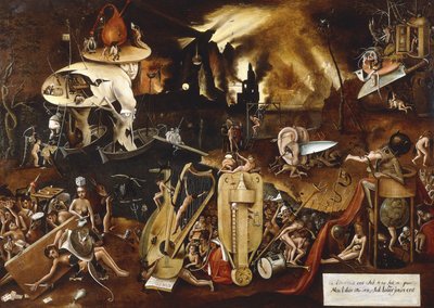 Pokol, alkotó: Hieronymus Bosch