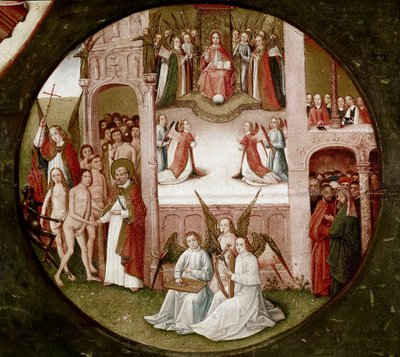 Paradicsom. A hét halálos bűn és a négy utolsó dolog részlete (olaj a panelen alkotó: Hieronymus Bosch