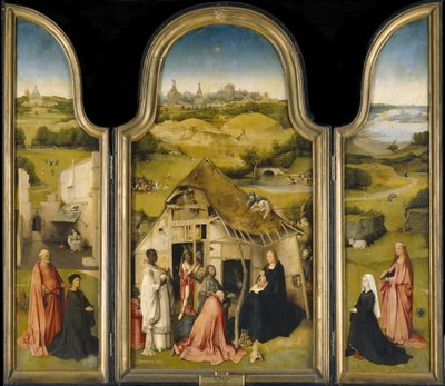 A Királyimádás c. 1495 alkotó: Hieronymus Bosch