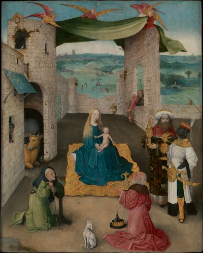 A három királyok imádása alkotó: Hieronymus Bosch