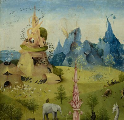 A földi gyönyörök kertje, 1490-1500 alkotó: Hieronymus Bosch