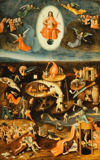 Az utolsó ítélet, alkotó: Hieronymus Bosch