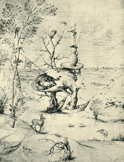 The Tree-Man, c1505, 1943. alkotó: Hieronymus Bosch