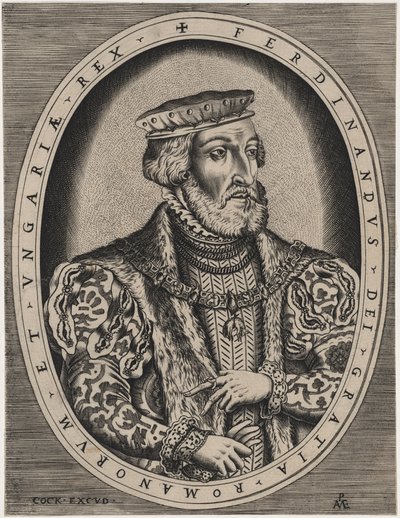 I. Ferdinánd, római császár alkotó: Hieronymus Cock