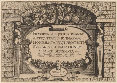 Címlap alkotó: Hieronymus Cock