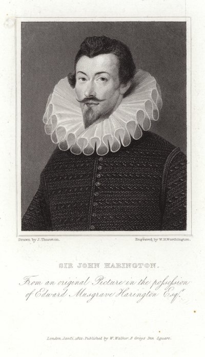 Sir John Harington portréja alkotó: Hieronymus Custodis