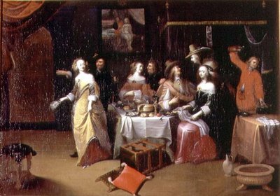 A Gallant Reunion alkotó: Hieronymus Janssens