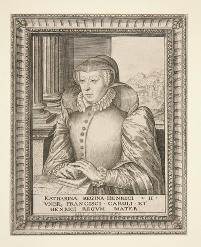 Katalin de Medici alkotó: Hieronymus Wierix