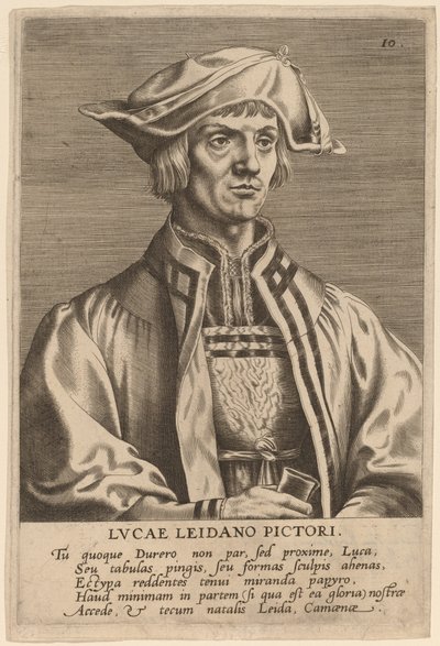 Lucas van Leyden alkotó: Hieronymus Wierix