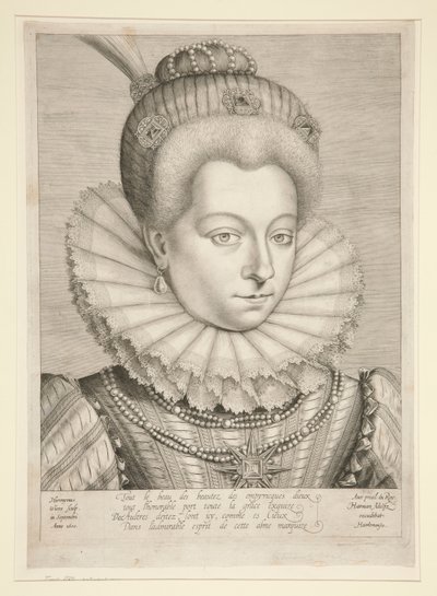 Catherine Henriette de Balzac portréja D alkotó: Hieronymus Wierix