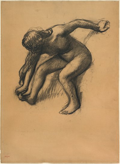 A fürdő után alkotó: Hilaire Germain Edgar Degas