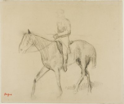 Ló és lovas alkotó: Hilaire Germain Edgar Degas