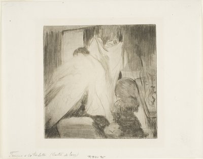 A fürdő elhagyása alkotó: Hilaire Germain Edgar Degas