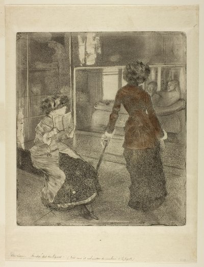 Mary Cassatt a Louvre-ban: Louvre: Az etruszk galéria alkotó: Hilaire Germain Edgar Degas