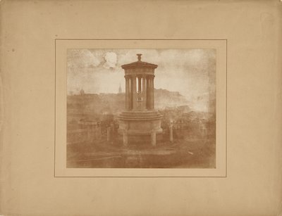 [Calton Hill, a Dugald Stewart emlékmű] alkotó: Hill and Adamson