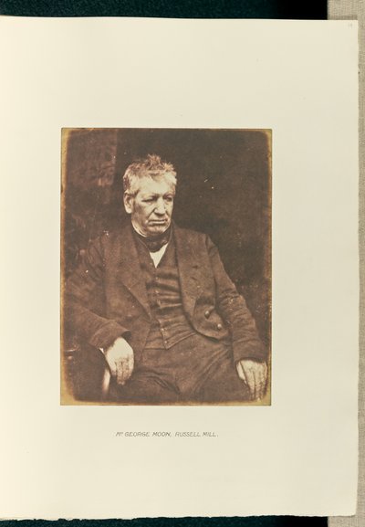 [Mr. George Moon, Russell Mill] alkotó: Hill and Adamson
