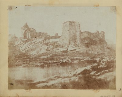 St. Andrews kastély északnyugatról. alkotó: Hill and Adamson