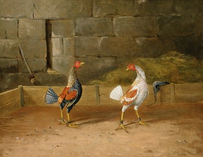 The Challenge (olaj, vászon) (pár 101164-hez) alkotó: Hilton L. Jnr. Pratt