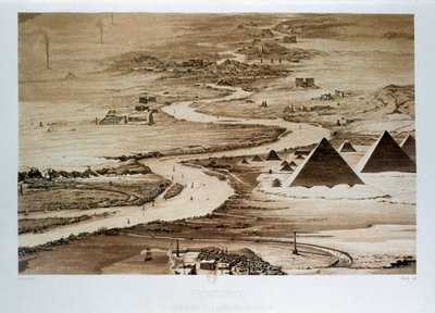 „Alexandriától a második szürkehályogig”, Egyiptom, 1841 alkotó: Himely
