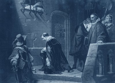 Lord Strafford kivégzéshez vezetett alkotó: Hippolyte Delaroche