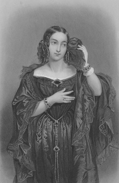 Sontag, Anna (metszet) alkotó: Hippolyte Delaroche