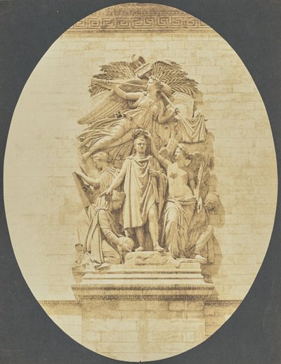 [Részlet Jean-Pierre Cortot "Le Triomphe de 1810" című alkotásából, Diadalív] alkotó: Hippolyte Bayard