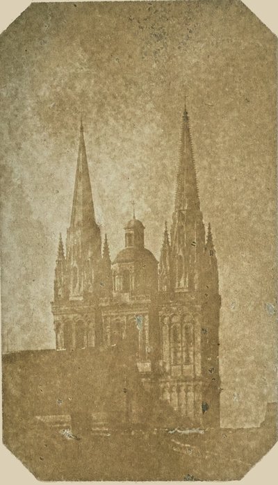 [A Saint Maurice katedrális tornyai, Angers] alkotó: Hippolyte Bayard