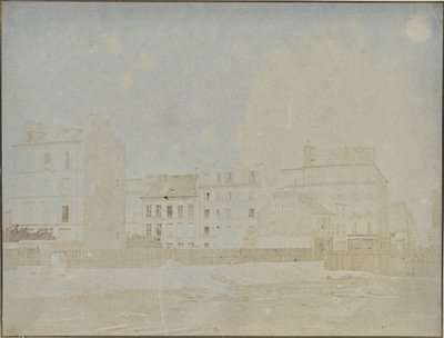 Utcakép, Batignolles vagy Montmartre alkotó: Hippolyte Bayard