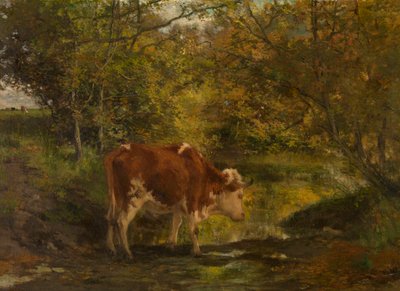 Tehén az ároknál alkotó: Hippolyte Boulenger