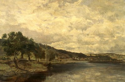 A Maas folyó Anseremme-ben alkotó: Hippolyte Boulenger