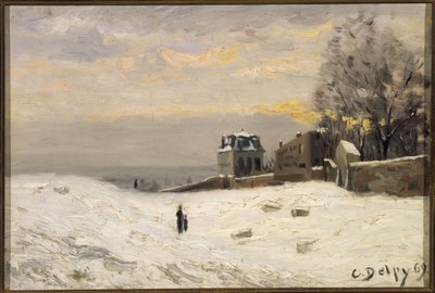 Hó a Montmartre-on alkotó: Hippolyte Camille Delpy