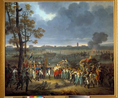 Mantova átadása (február 2 alkotó: Hippolyte Lecomte