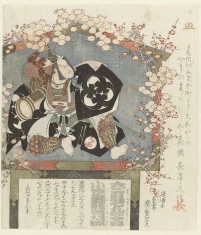 Fogadalmi Bandô Mitsugorô portréjával III alkotó: Hiroshige (I) , Utagawa