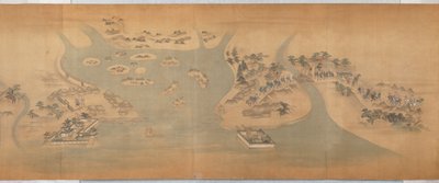 Tōkaidō képes tekercs alkotó: Hishikawa Moronobu