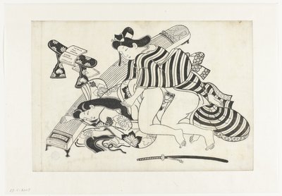 Erotikus műsor alkotó: Hishikawa Moroshige (attributed to)