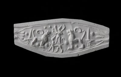 Hettita gyűrű lenyomat (gipsz) alkotó: Hittite