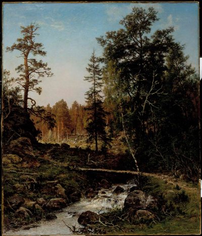 Erdei táj Hauhóból alkotó: Hjalmar Munsterhjelm