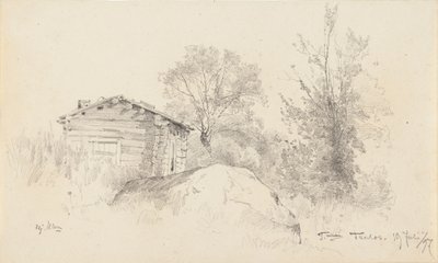 Romos kunyhó alkotó: Hjalmar Munsterhjelm