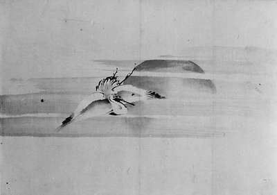 Daru és Nap, 19. század. alkotó: Hokusai School.