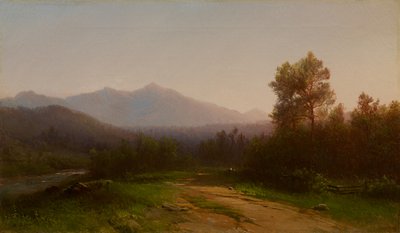 Hudson folyó táj, 1860-5 alkotó: Homer Dodge Martin